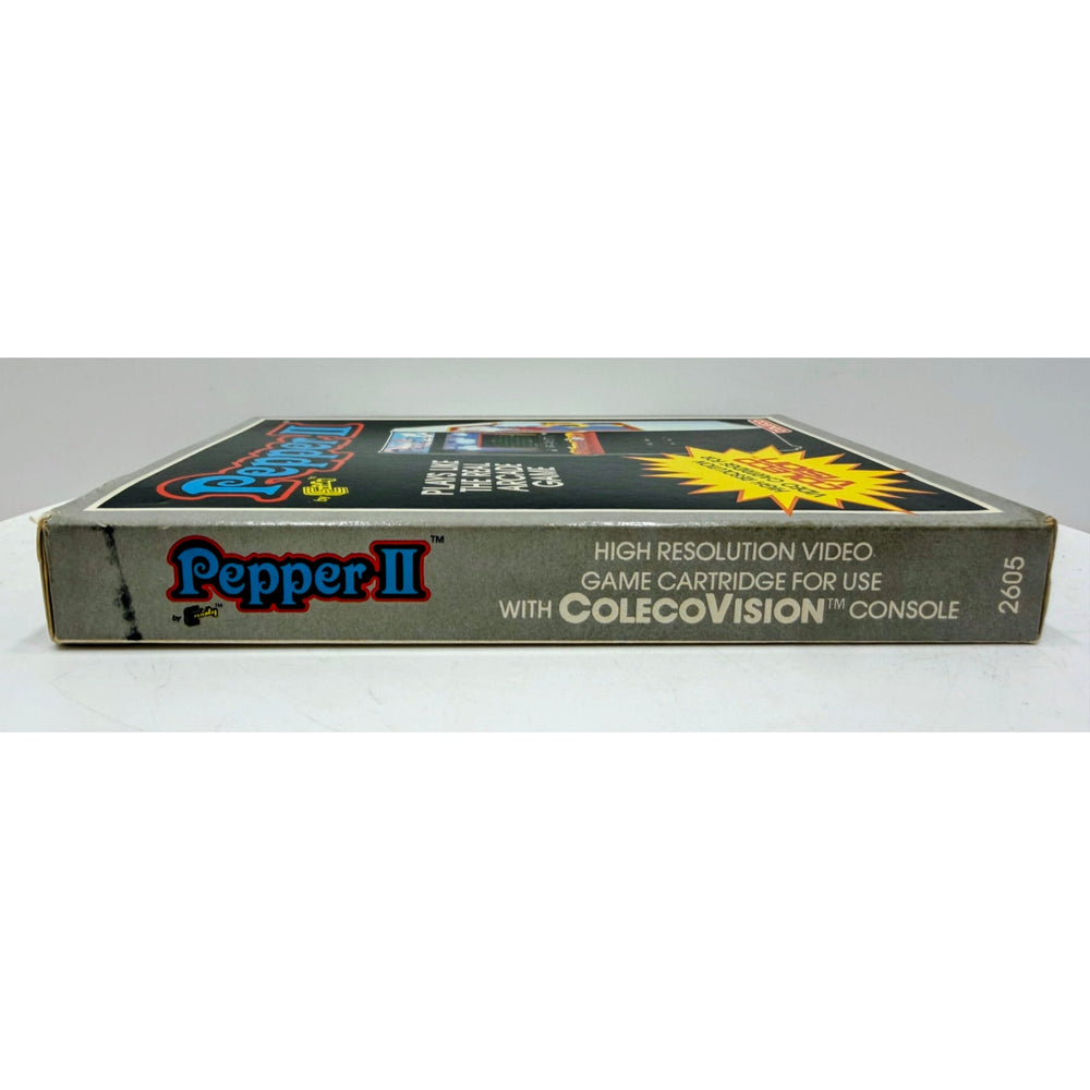 ColecoVision 1983 Pepper II Video Game NOS Sealed Unsold Dealer Stock