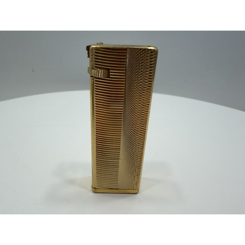 VINTAGE *NEW* 1950's Capri Gold Textured Super Lighter