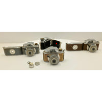 VINTAGE 1950's Set of 4 Micro Mini Cameras Made in Japan (Needs Lovin)