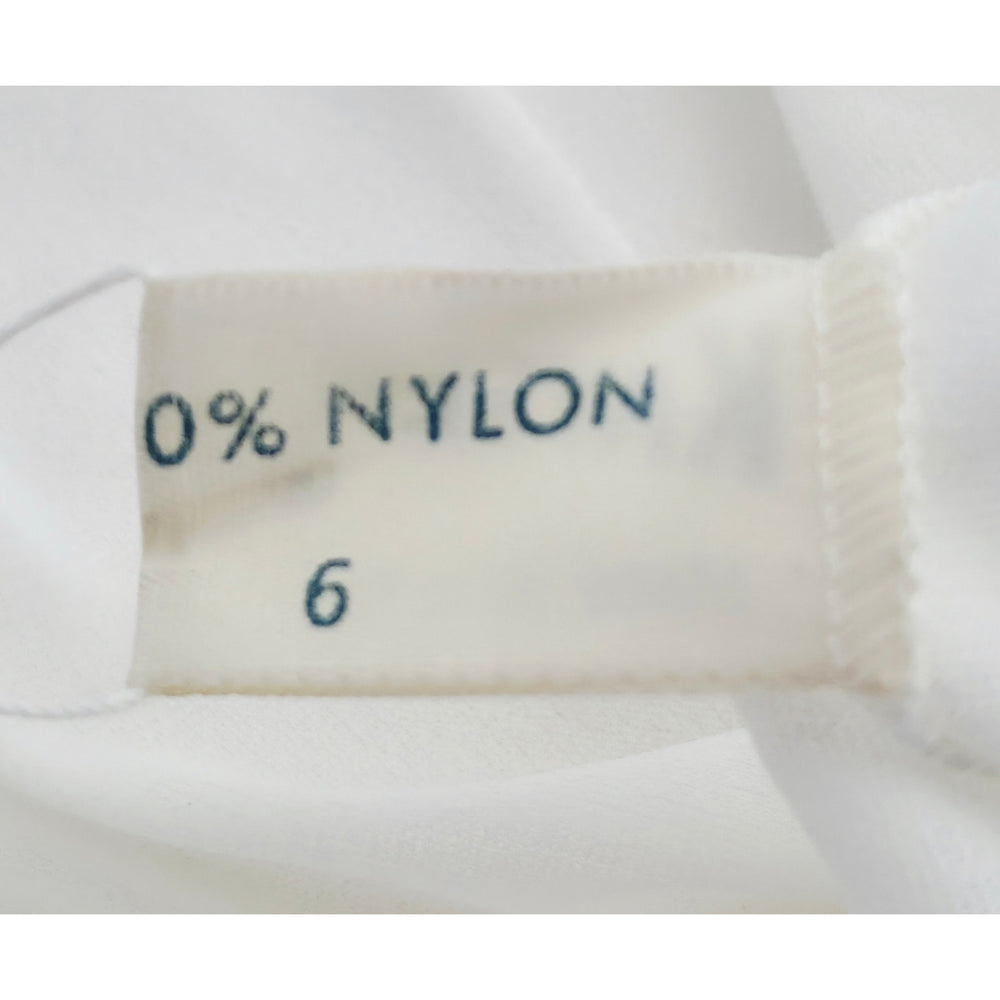 VINTAGE *NEW* 1960's Kayser Women's Crepset White Pantalette  100% Nylon Size 6
