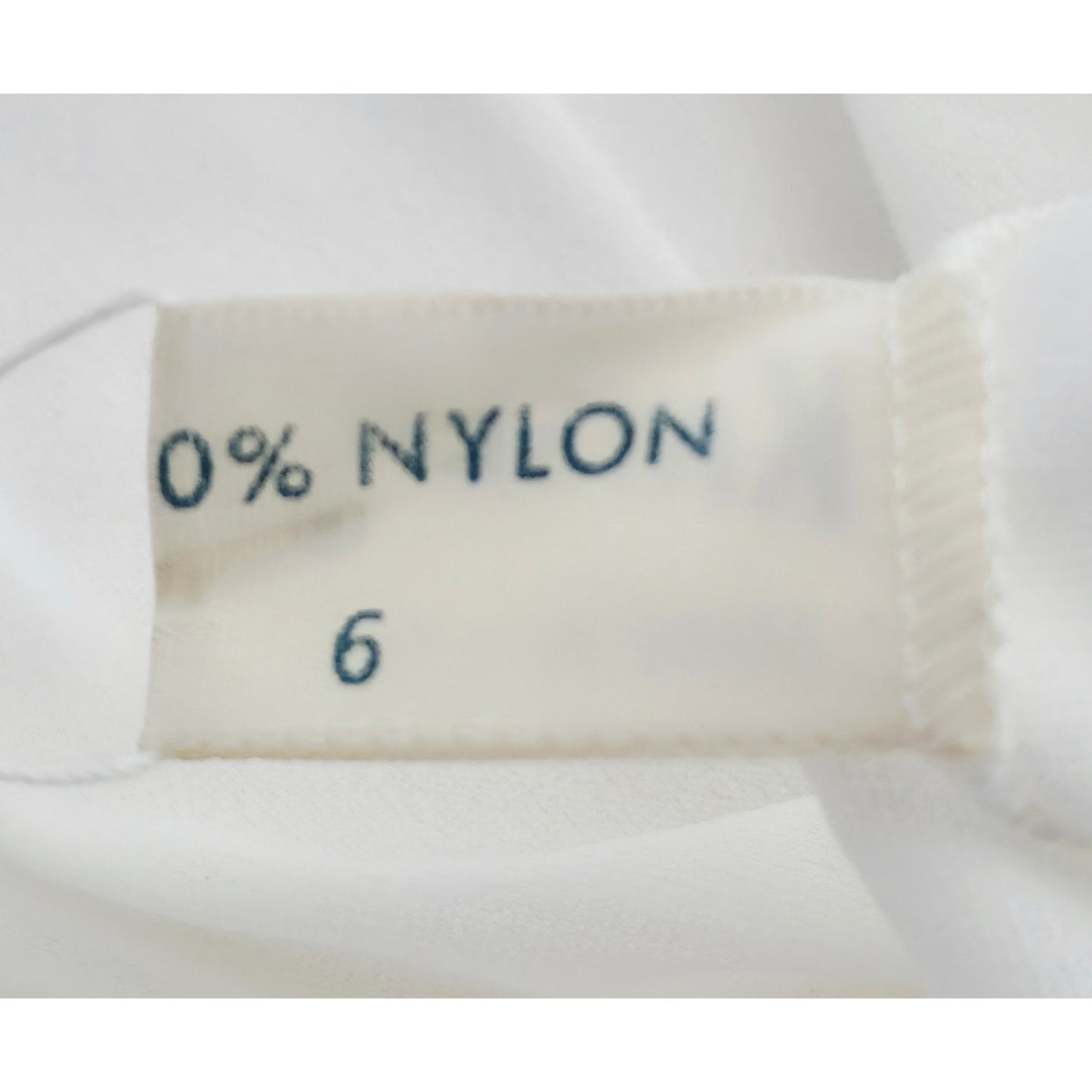 VINTAGE *NEW* 1960's Kayser Women's Crepset White Pantalette  100% Nylon Size 6