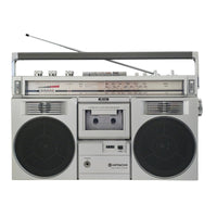 VINTAGE *PRISTINE* 1980's Hitachi TRK-7800H Cassette Tape AM/FM Radio Boombox
