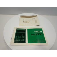 VINTAGE *NEW* 1974 Brother Electronic Calculator Model 508Y Made in Japan