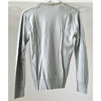 VINTAGE *NEW* 1970's Ban-Lon Women's Gray Long Sleeve Shirt 100% Nylon Size M