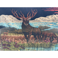 VINTAGE *PRISTINE* 1960's Buck Lebanese Velvet Tapestry