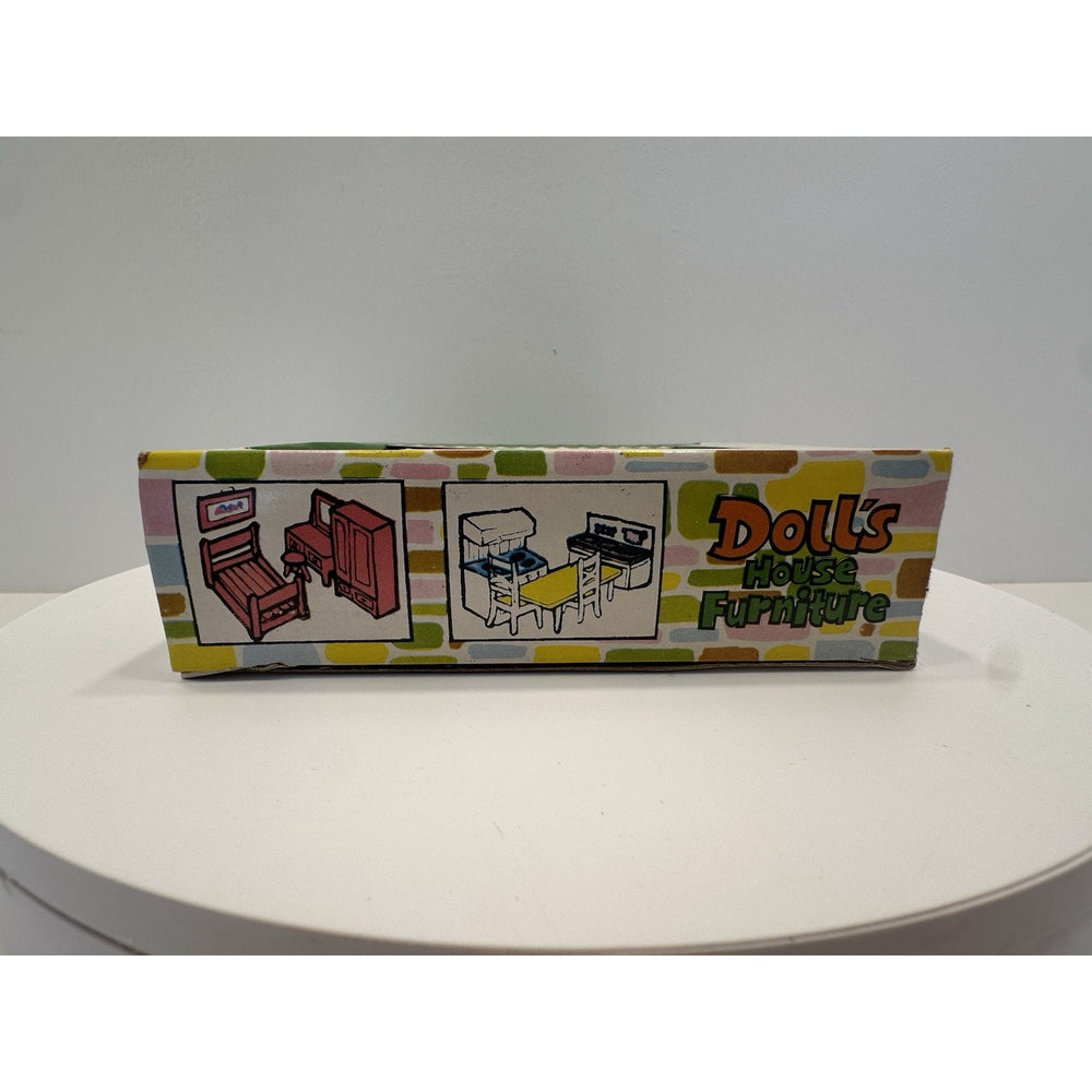 VINTAGE *NEW* 1970's Living Room Dollhouse Furniture Set