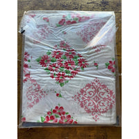 VINTAGE *NEW* 1960's Sir-Pac Heavyweight Plastic 52" X 52" Tablecloth USA