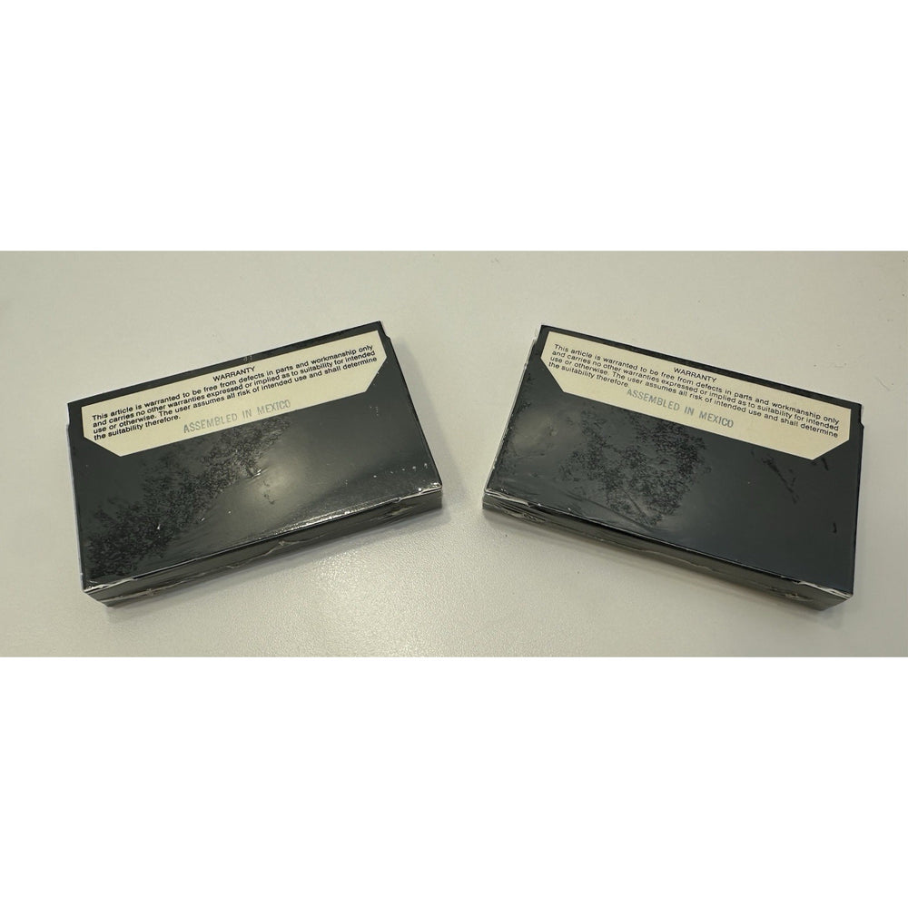 VINTAGE *NEW* Certron LN90 90 Min Blank Sealed Cassette Tapes Set of 2