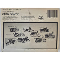 VINTAGE *NEW* 1981 Rough Rider Green Kawasaki KX 125 Metal Scale Die Cast Toy Motorcycle