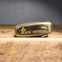 VINTAGE 1950's Ron Imperial Orange/Turquoise Musical Lighter