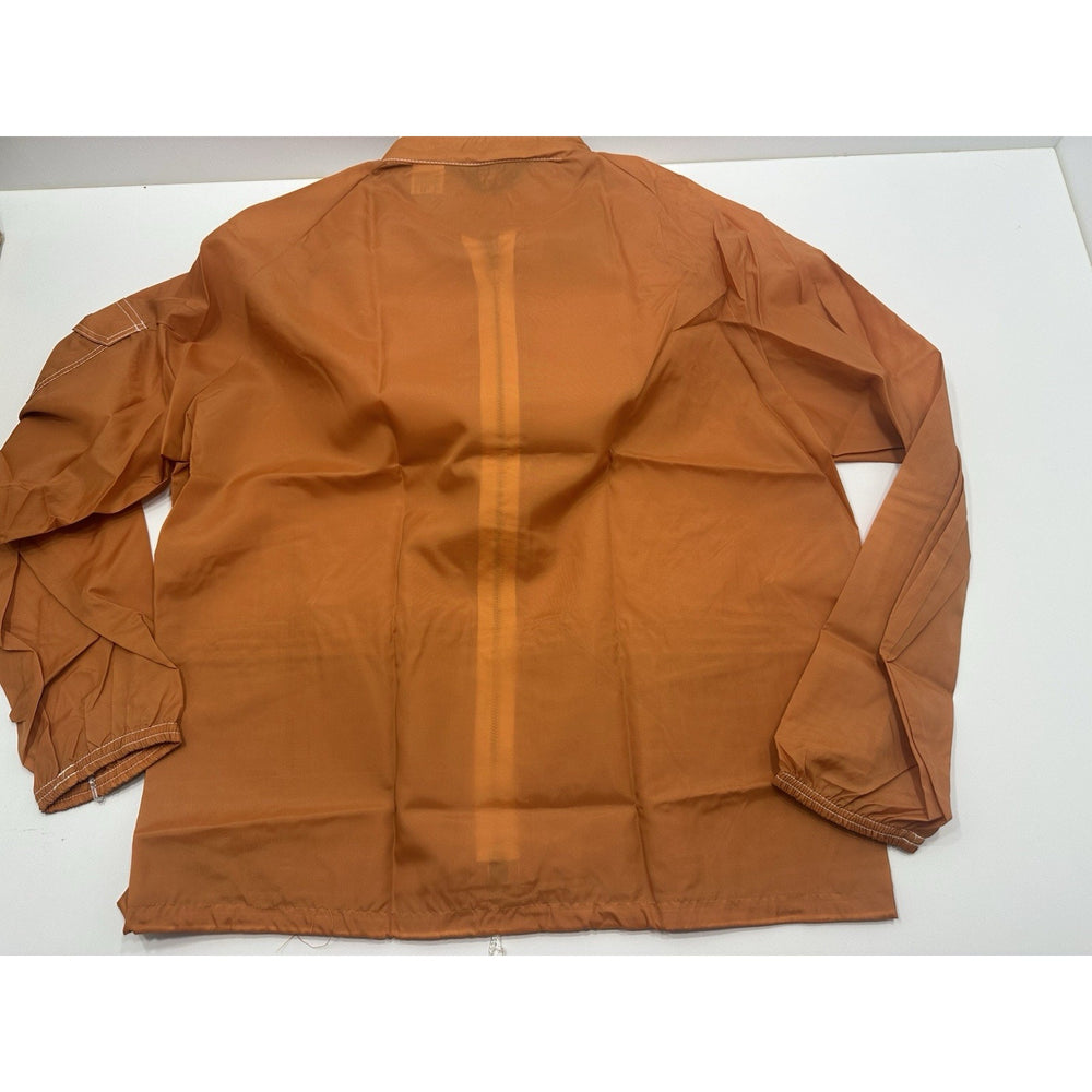 VINTAGE *NEW* 1970's Caribu Men's Nylon All Weather Zip Hood Jacket - Large