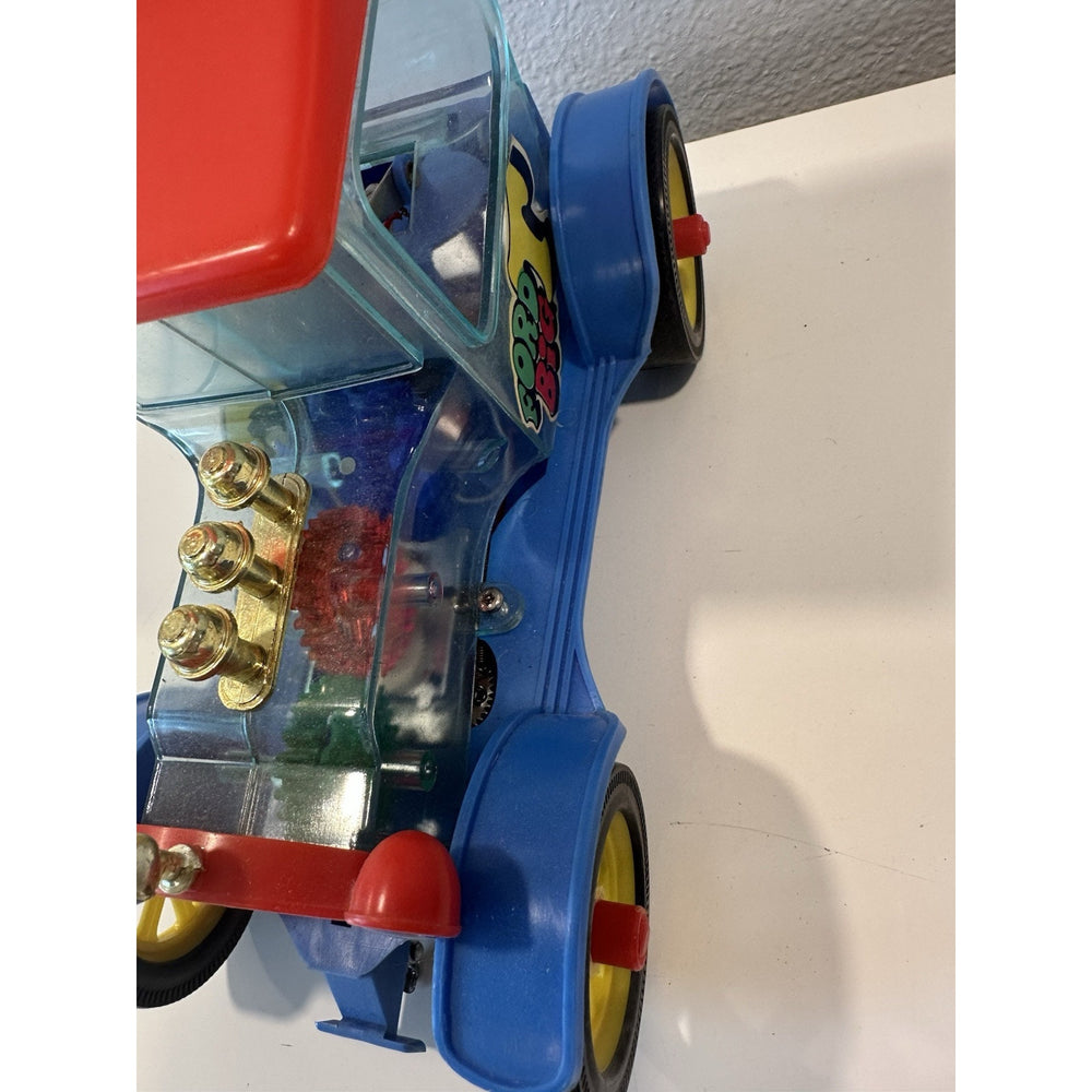 Needs Lovin' - VINTAGE 1970's TAIYO KOGYO Ford Big T See-Thru Bump ’n Go Toy