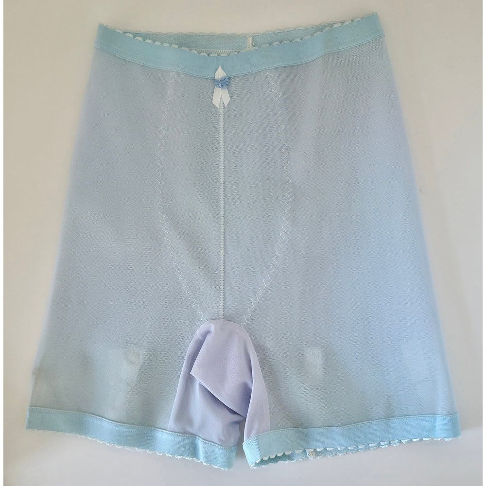 VINTAGE *NEW* 1960's Women's Light Blue High-Waisted Girdle/Garters Size L Lot 4