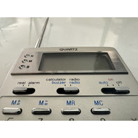 VINTAGE *NEW* Sanyo RPM 6950 Calculator am/fm Clock Radio Slim