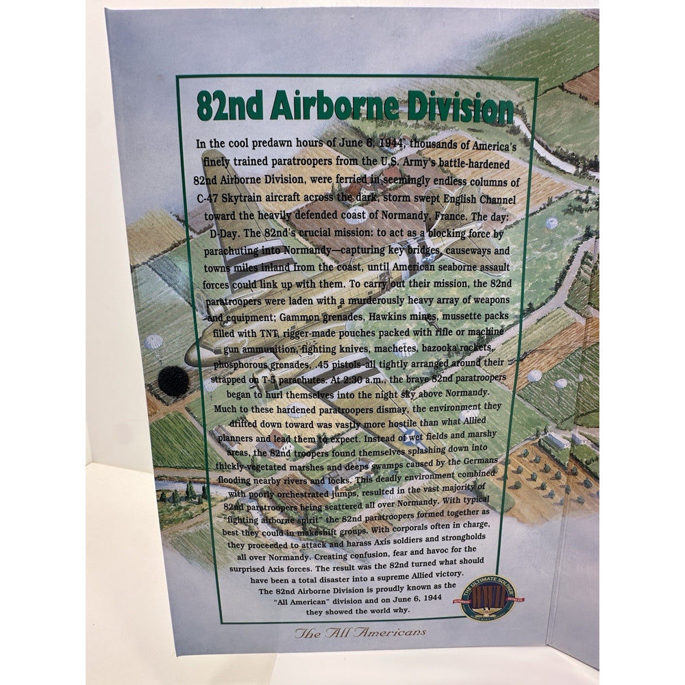 The Ultimate Soldier '99 82nd Airborne Division D-Day 12" Action Figure