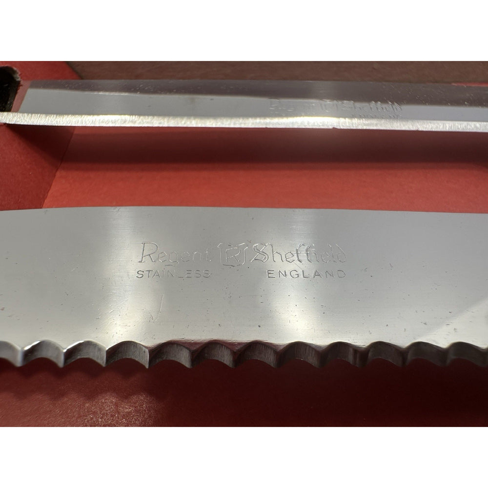 VINTAGE *NEW* 1960's Regent Sheffield Stainless Steel 3 Piece Cutlery Set