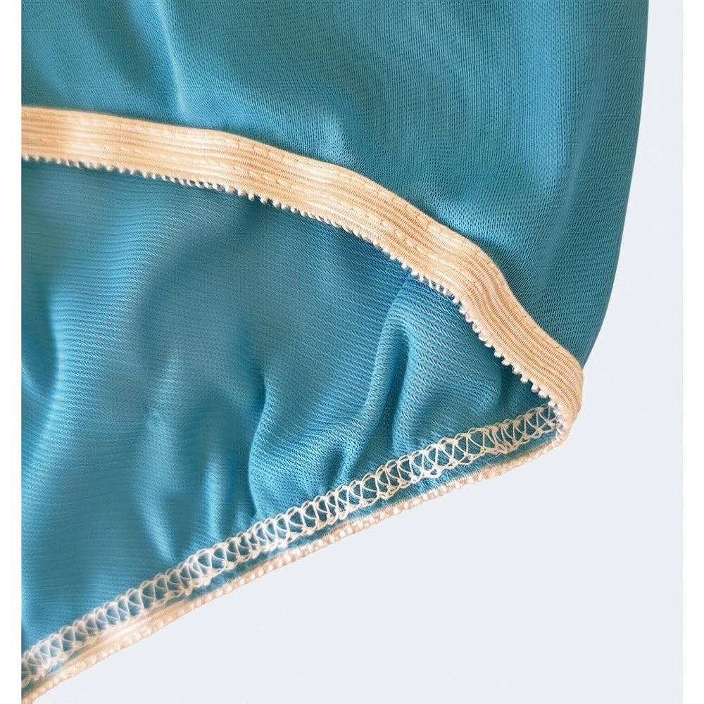 VINTAGE *NEW* 1960's Women's Blue Nylon Panties | Underwear Size M (6) USA