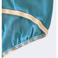 VINTAGE *NEW* 1960's Women's Blue Nylon Panties | Underwear Size M (6) USA