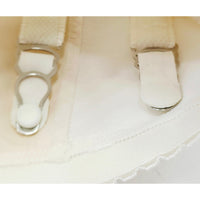 VINTAGE *NEW* 1960's Macbess Women's Cream Shapewear w/Garters Size M USA