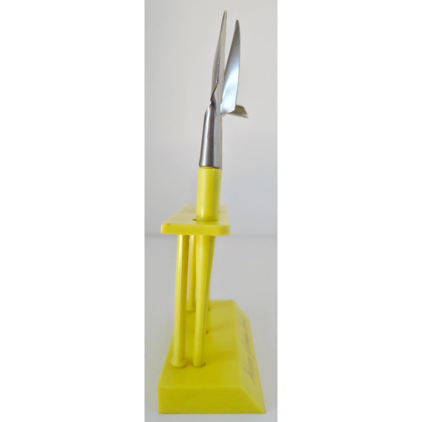 VINTAGE *NEW* 1970's Mini Hone Garden Tools with Stand Set of 3 Hong Kong