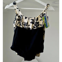 VINTAGE *NEW* 1960's Beaunit 100% Stretch Nylon 2 Piece Swimsuit Size 32 (S)