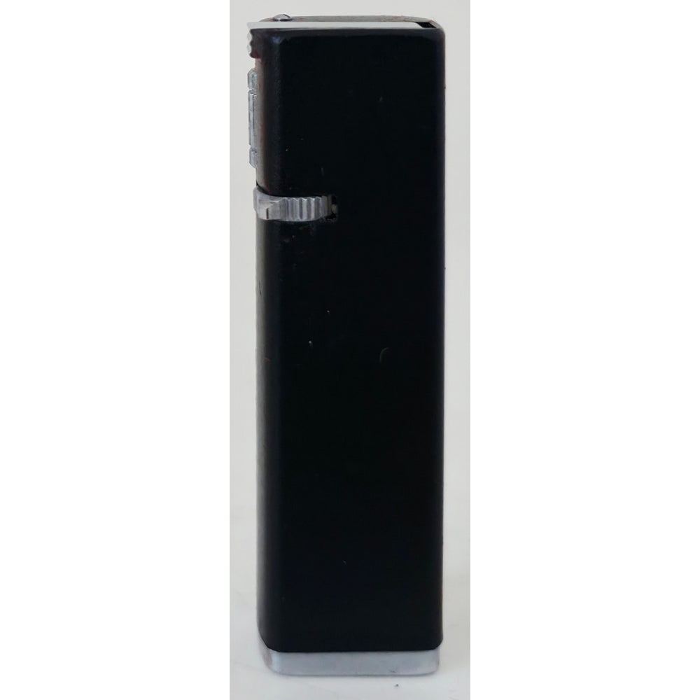 VINTAGE *NEW* 1950's Kron Imperial Black and Silver Lighter Japan