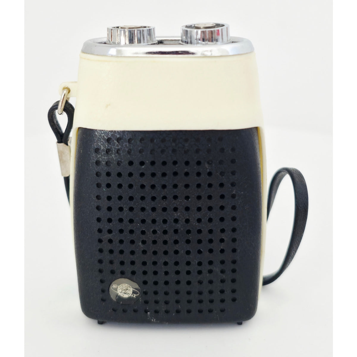 VINTAGE *NEW* 1960's Sakura FS-19 Blue/Black Solid State Micro Transistor Radio