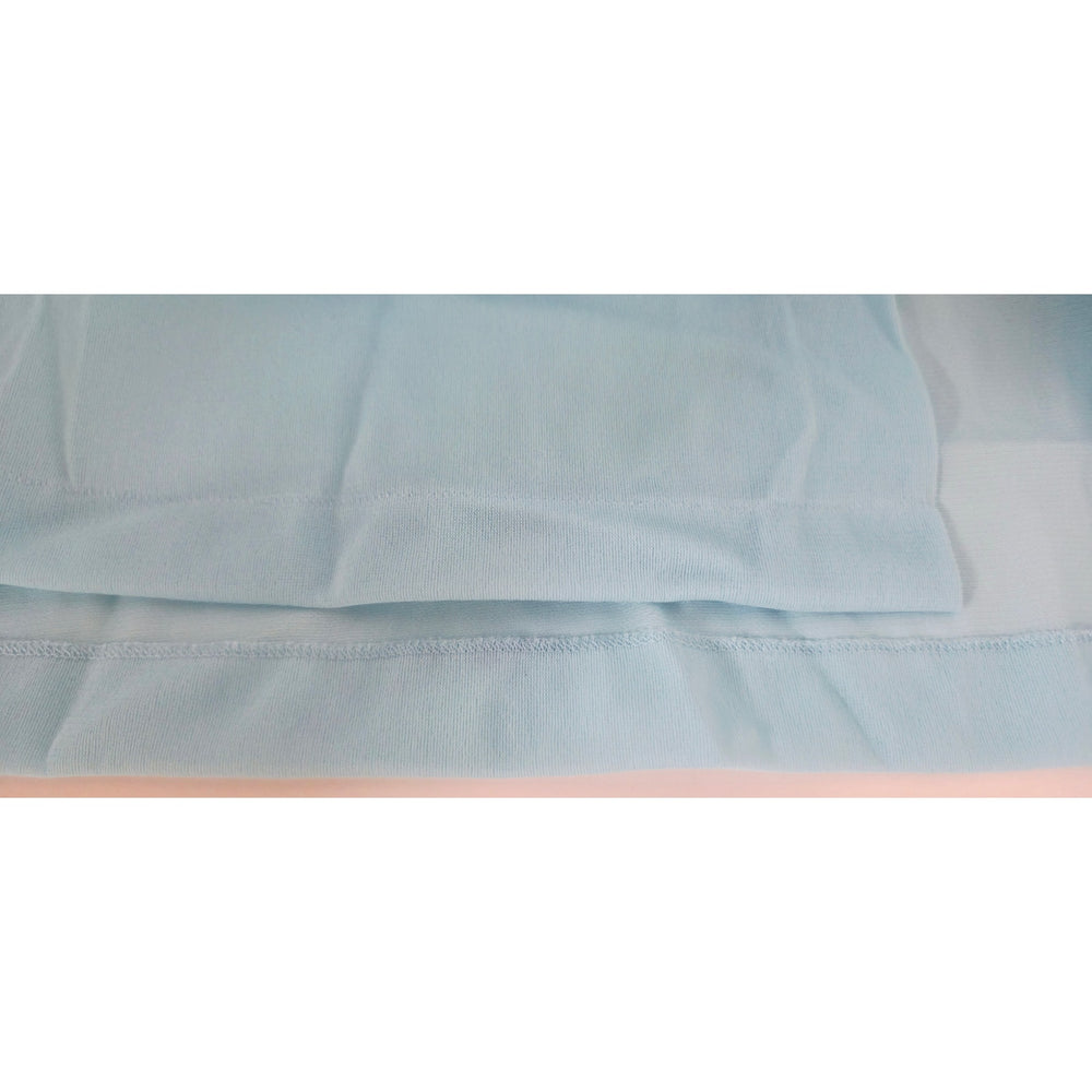 VINTAGE *NEW* 1960's Kayser Women's Blue Slip with Lace Trim 100% Nylon Size Petite