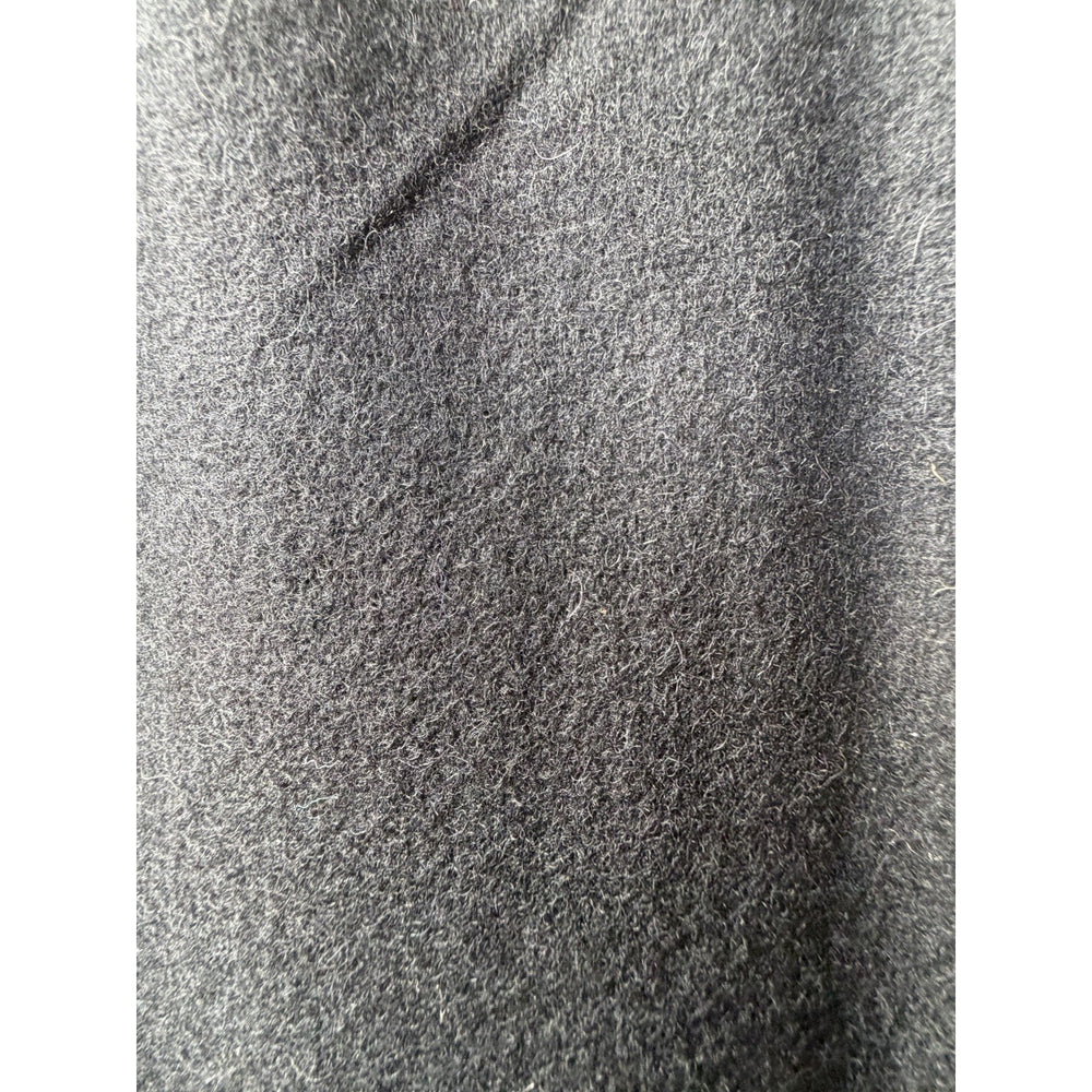 VINTAGE *NEW* 1960's Black Pencil Cashmere/Nylon Italian Belted Skirt