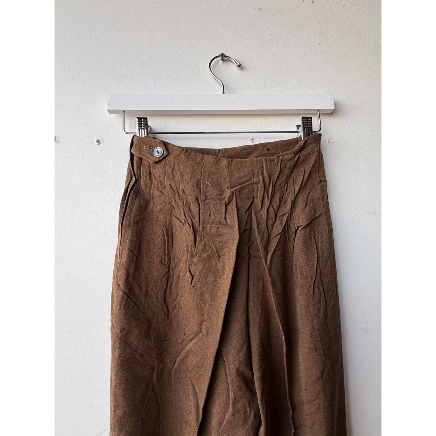 VINTAGE *NEW* 1960's Rosenblum Cali Brown Trousers SEE PHOTOS