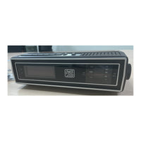 VINTAGE *NEW* 1970's Concept 2000 AM/FM Electronic Digital Clock Radio