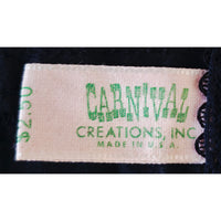 VINTAGE *NEW* 1960's Carnival Women's Black Bullet Bra Size 34A USA