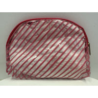 VINTAGE *NEW* 1989 Goody 9655/T Pretty Neat Cosmetic Zip Bag 5" X 6.5" Pink Stripe