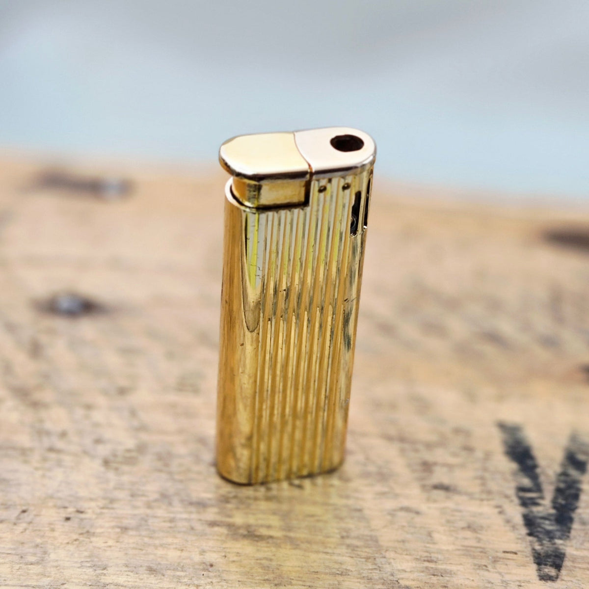VINTAGE *NEW* 1960's Colbet Gold (Butane) Lighter Japan