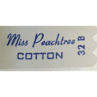 VINTAGE *NEW* 1960's Miss Peachtree Women's White Bullet Bra Size 32B Lot of 3