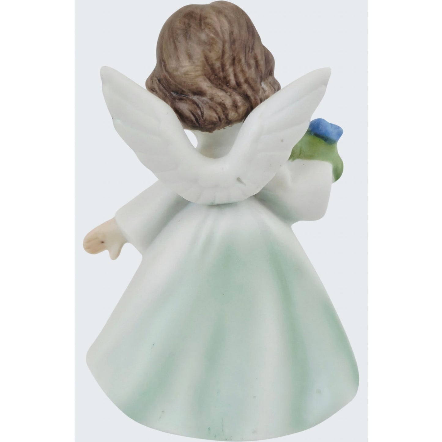 VINTAGE *NEW* 1950's April Birthday Angel Figurine Porcelain Made in Taiwan