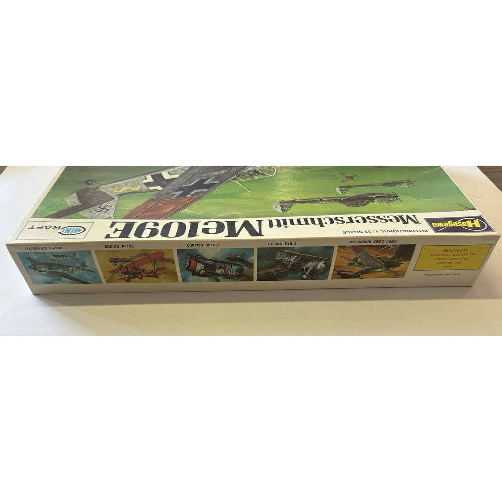 VINTAGE *NEW* Hasegawa Messerschmitt Me109E 1:32 Model Kit