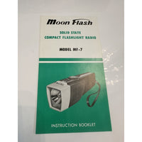 VINTAGE *NEW* Moon Flash MF-7 Solid State Compact Flashlight AM Radio
