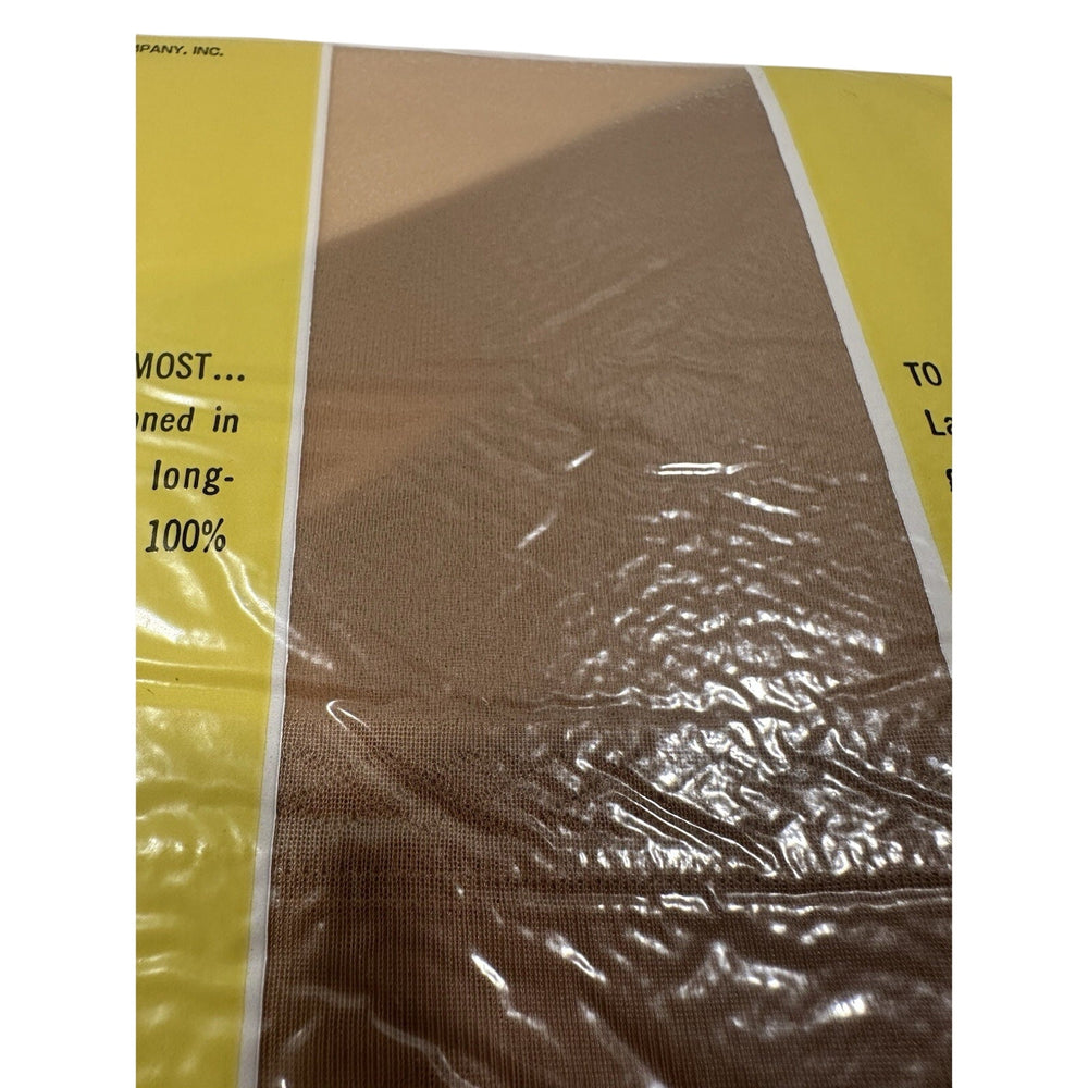 VINTAGE *NEW* 1950's Hosiery Seamless Mesh-Suntone-Sz 10.5 X 3-pack