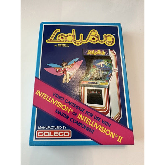 VINTAGE *NEW* 1983SEALED Lady Bug Intellivision Video Game