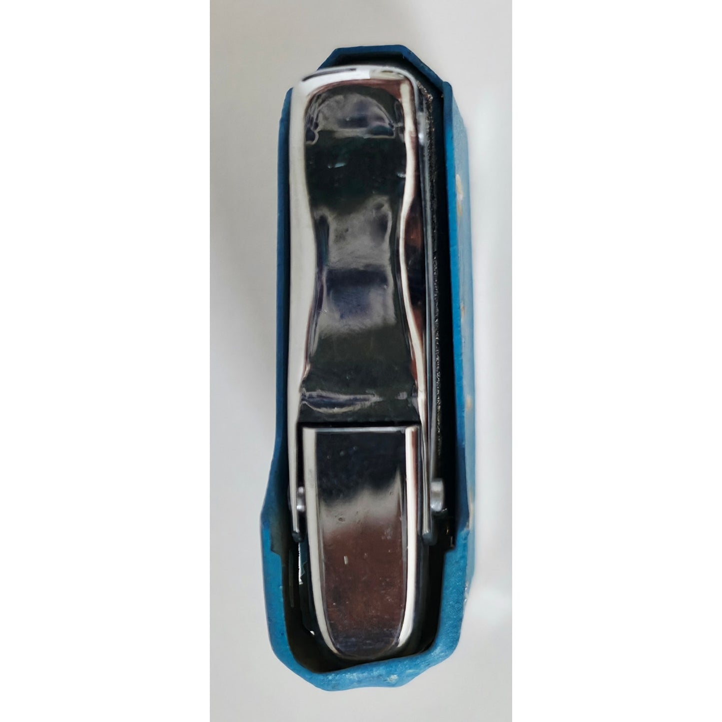 VINTAGE *NEW* 1950's Minuet Blue & Gold Lighter Made in Japan