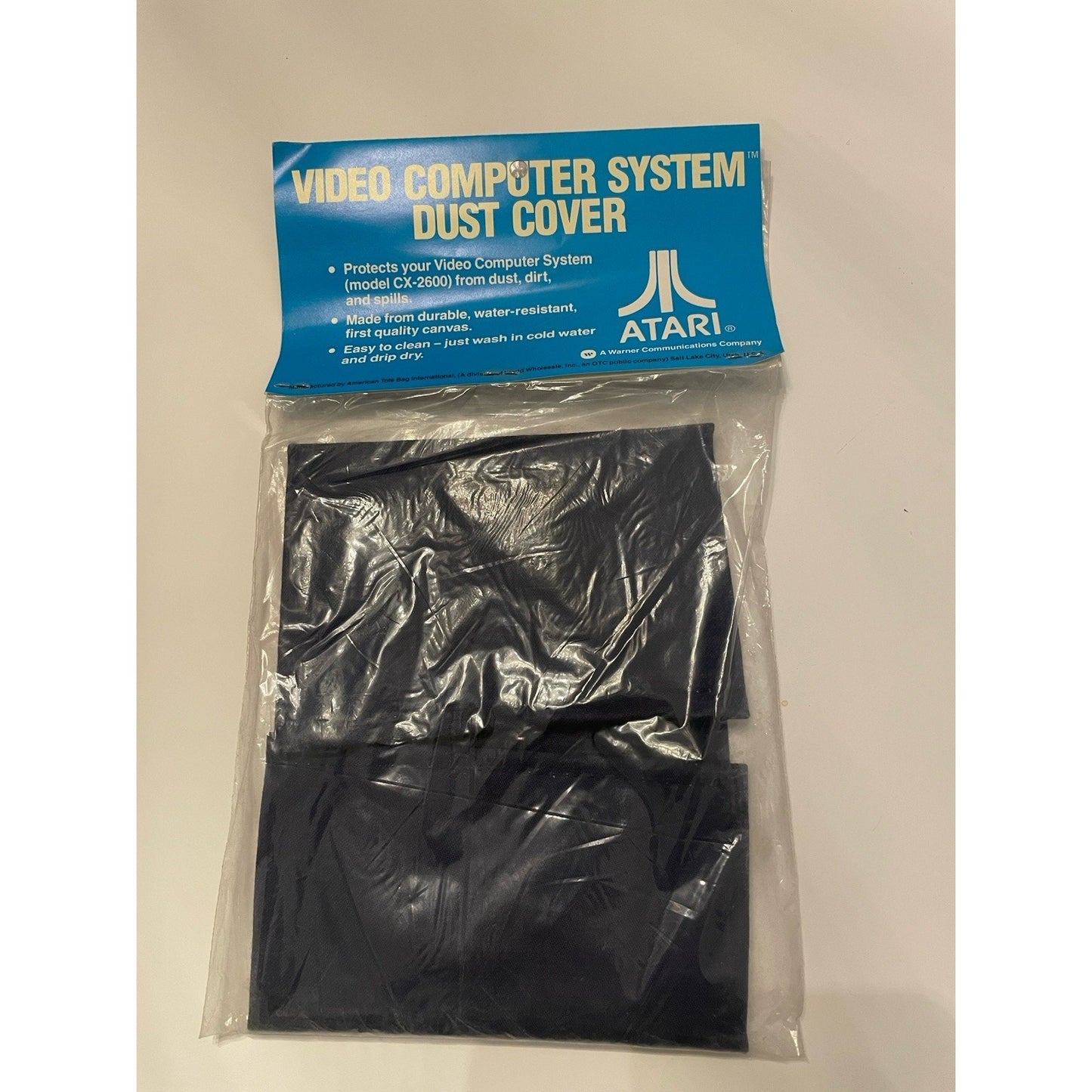 VINTAGE *NEW* 1980's Atari Video Computer System Dust Cover