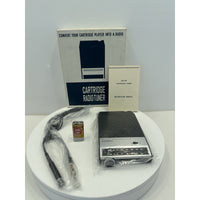 VINTAGE *NEW* 1970's MARS AM/FM Stereo 8 Track Cartridge Auto Tuner JAPAN