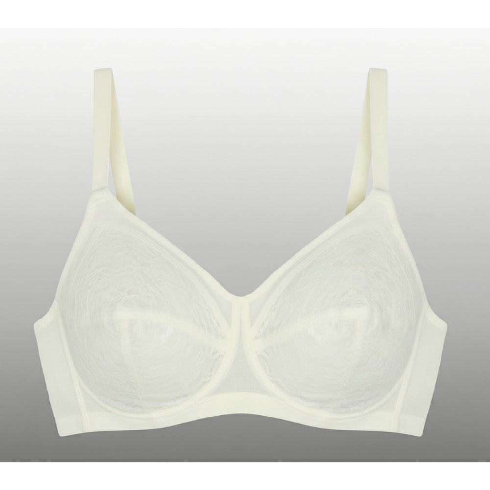 VINTAGE *NEW* 1970's Maidenform P7136 Tricolastic White Bullet Bra 38B
