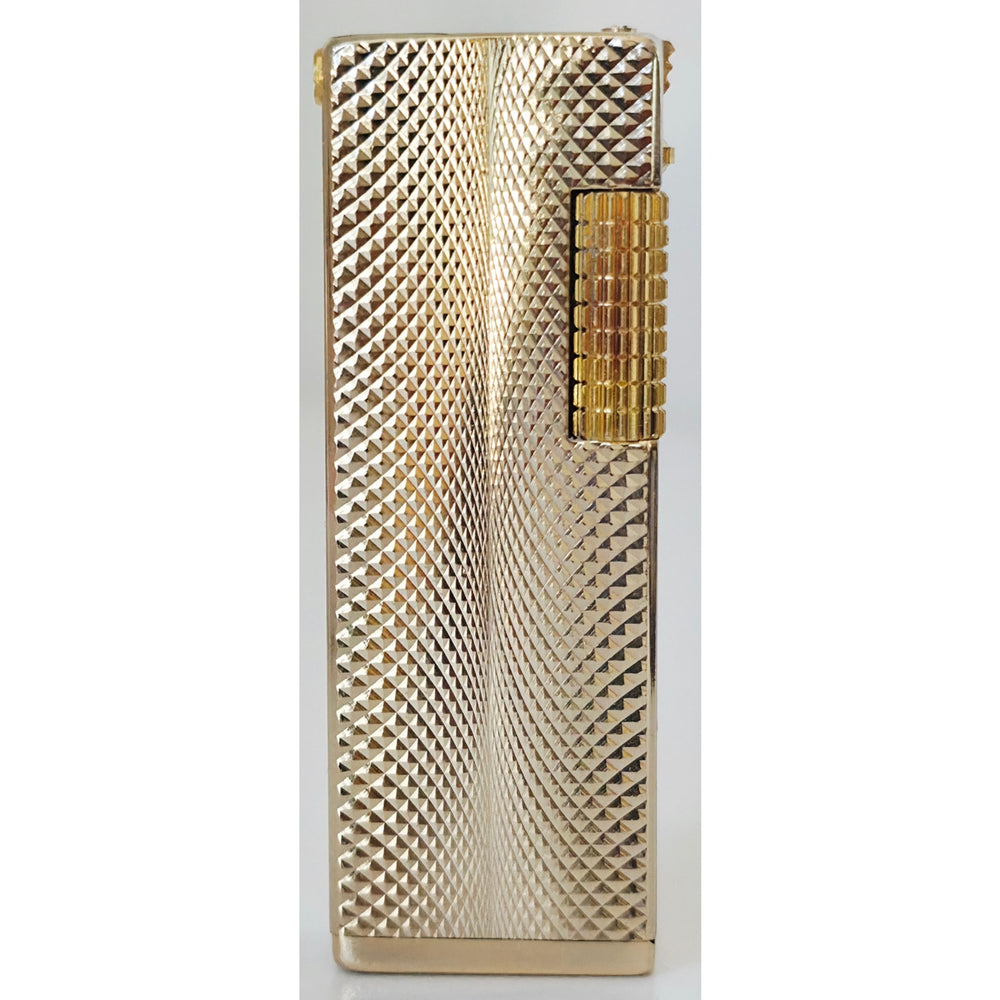 VINTAGE *NEW* 1960's Gold Textured Lighter in Original Box by Supreme USA