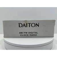 Needs Lovin' - VINTAGE *PRISTINE* 1970's DAITON Space Age Analog AM/FM Clock Radio Red