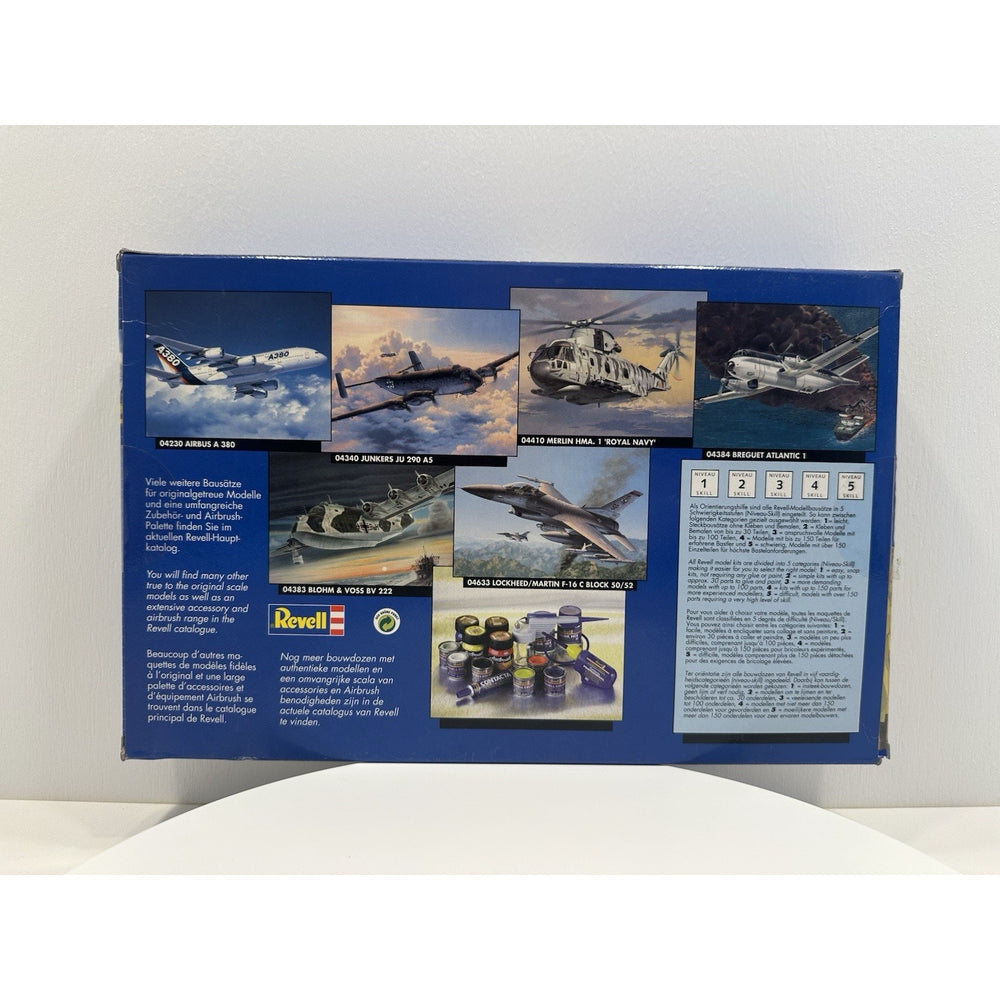 VINTAGE 2004 Revell 04723, (Heinkel) He 162 A-2 "Salamander", 1:32 Scale Model Kit
