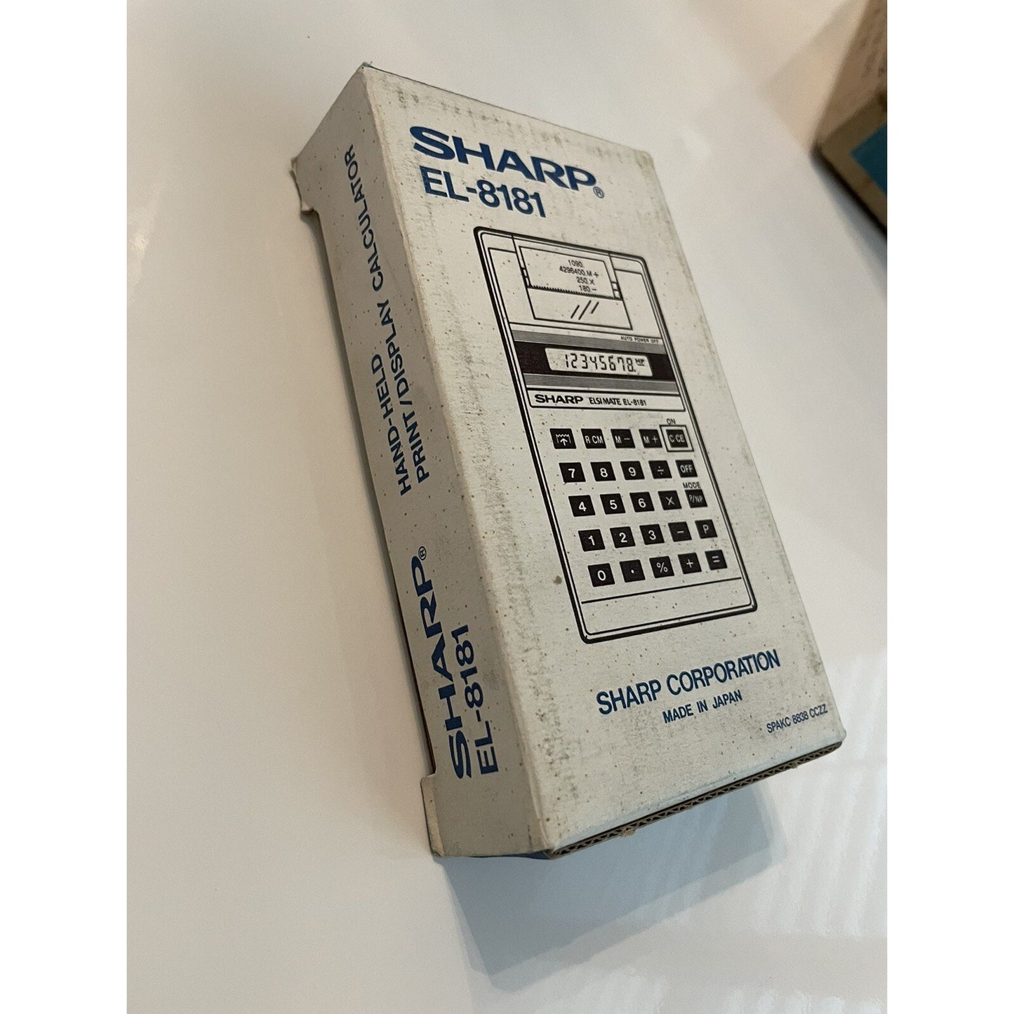 VINTAGE *NEW* 1980’s Sharp EL-8181 Print Calculator