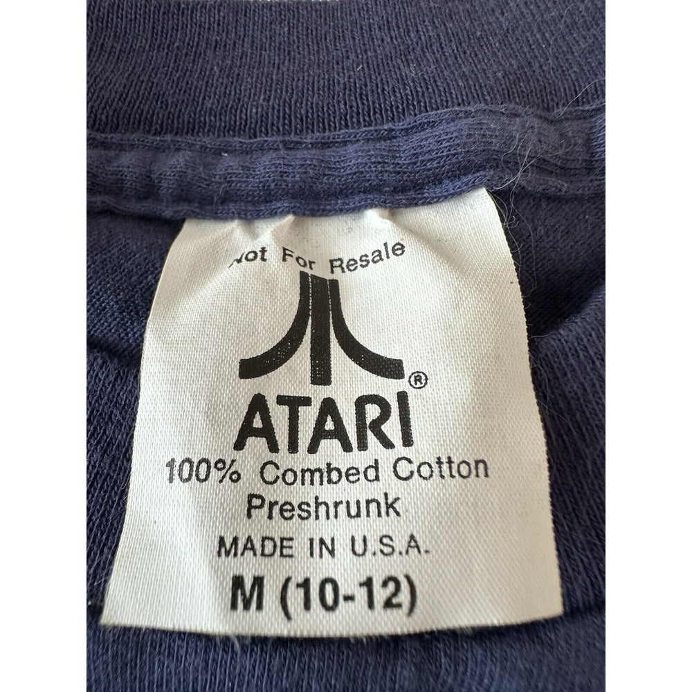VINTAGE *NEW* 1980's Atari Graphic Pac-Man Promo T-Shirt Kid M 10-12