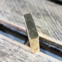 VINTAGE *NEW* 1960's Chalet Rubicon Gold Textured Butane Lighter Japan